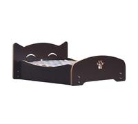 LETTO PER GATTI CANI ANIMALI PICCOLA MEDIA TAGLIA IN LEGNO UNIVERSALE 47X42X23CM