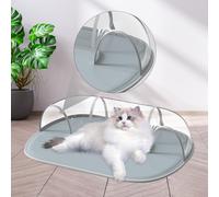 Letto per gatti con cuscino a tunnel, comodo tubo per cani gatti di grandi