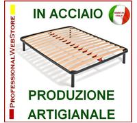 LETTO PIAZZA E MEZZO RETE DOGHE 120 X 190 195 200 LETTI RETI RIGIDE ORTOPEDICHE