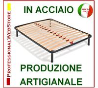 LETTO PIAZZA E MEZZO RETE DOGHE 120 X 190 195 200 LETTI RETI RIGIDE ORTOPEDICHE