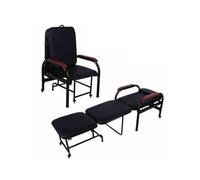 Letto pieghevole con braccioli, letto for terapia del tatuaggio infermieristico, sedia da letto portatile in acciaio al carbonio, seduta e sdraiata a doppio scopo, for bellezza medica(Color 3)
