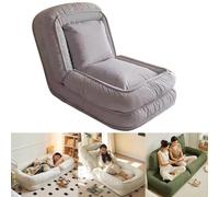 Letto pieghevole per cani con cuscini morbidi, posizioni regolabili, divano convertibile pigro per camera da letto, soggiorno, ufficio