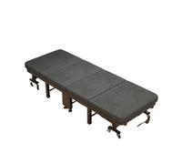 Letto pieghevole portatile in legno - Design pieghevole in quattro per una facile conservazione, ideale per pisolini in ufficio o in ospedale