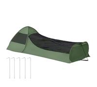 Letto Pieghevole - Sacco A Pelo Per Campeggio | Pieghevole Pop-up Singolo | Letto Portatile Con Doppia Cerniera | Da Letto | Attrezzatura Da Campeggio Per Camera Da Letto Patio