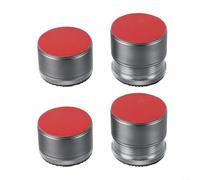 Letto regolabile per mobili rialzati, confezione da 4 piedini per aumentare l'altezza per letti, divani e oggetti pesanti con caratteristiche di riduzione del rumore (grigio)