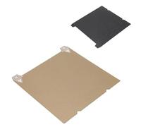 Letto Riscaldato Flessibile PEI Testurizzato Aggiornato e PEO Liscio 235x235 Mm, Piastra di Costruzione in Acciaio per Molle Riscaldata PEO+PEI su Entrambi i Lati per Ender