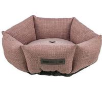 Letto rotondo in velluto Trixie VIVIANA, ø 50 cm, rosa antico