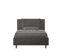 Letto Singolo 80x190 cm Senza Rete Appia Grigio