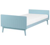 Letto singolo a doghe in legno di pino azurro 90 x 200 cm Bonnac