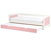 Letto singolo a scomparsa per bambini Letto supplementare in legno di pino rosa