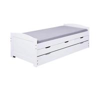 LETTO SINGOLO CON CASSETTI E SECONDO LETTO A SCOMPARSA "ULLI" 98x205x63 CM