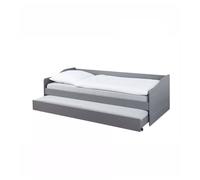LETTO SINGOLO GRIGIO E LETTO ESTRAIBILE CON FUNZIONE DIVANO 97X208X62 CM