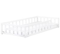 Letto singolo per bambini in legno bianco Meymac
