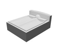 Letto Singolo per Playmobil Casa Bambole Arredo Accessorio Stampato 3D