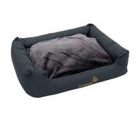 Letto per gatti Sleepy Time Grey con cuscino - L 80 x P 65 x H 30 cm