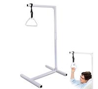 Letto trapezio stand assist sollevamento per per anziani - Ausilio mobilità con maniglie di supporto per un movimento sicuro - Assistenza vita adattabile e la seduta con rotaia di bariatrica