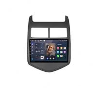 Lettore Auto Touch Screen per Chevrolet Aveo 2 Sonic 2011-2015 Ips Schermo Tattile Supporto Gps Navigatore Wireless Radio Carplay Android Auto Wifi Dab+ Bluetooth Dsp Canbus, 8 Nucleo 4G+64G