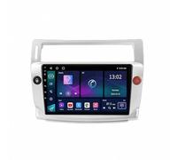 Lettore Auto Touch Screen per Citroen C4 C-Triomphe C-Quatre 2004-2011 Ips Touchscreen, Auto Stereo Radio con Bluetooth/Gps/Controllo Vocale/Mirror Link/Aux, Navigazione, 8 Nucleo 6G+128G