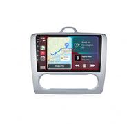Lettore Auto Touch Screen per Ford Focus 2 MK2 Exi AT 2004-2011 Touchscreen Stereo Auto Bluetooth con Schermo, Radio con Mirror Link/Usb/Supporta Telecamera, 4 Nucleo 1G+32G