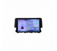 Lettore Auto Touch Screen per Honda Civic 10th 2016-2020 Ips Schermo Tattile Supporto Gps Navigatore Wireless Radio Carplay Android Auto Wifi Dab+ Bluetooth, 4 Nucleo 4G+64G