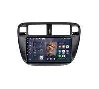 Lettore Auto Touch Screen per Honda Civic 1995-2001 Ips Schermo Tattile Supporto Gps Navigatore Wireless Radio Carplay Android Auto Wifi Dab+ Bluetooth, 8 Nucleo 4G+64G