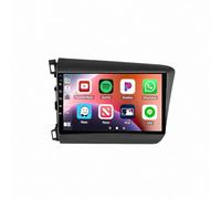 Lettore Auto Touch Screen per Honda Civic 2011-2015 Ips Schermo Tattile Supporto Gps Navigatore Wireless Radio Carplay Android Auto Wifi Dab+ Bluetooth, 4 Nucleo 1G+32G