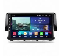 Lettore Auto Touch Screen per Honda Civic 2016-2021 Ips Schermo Tattile Supporto Gps Navigatore Wireless Radio Carplay Android Auto Wifi Dab+ Bluetooth, 4 Nucleo 2G+32G