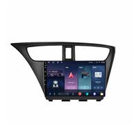 Lettore Auto Touch Screen per Honda CIVIC Hatchback 2012-2017 Ips Schermo Tattile Supporto Gps Navigatore Wireless Radio Carplay Android Auto Wifi Dab+ Bluetooth, 8 Nucleo 6G+128G