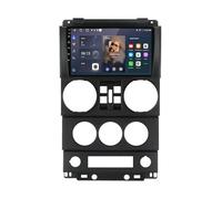 Lettore Auto Touch Screen per Jeep Wrangler Unlimited 3 JK 2008-2010 Wireless Carplay Android Auto Stereo Bluetooth Ips con Pantalla Táctil con Gps, 4 Nucleo 2G+32G