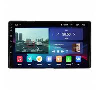 Lettore Auto Touch Screen per Toyota Sienna 3 XL30 2014-2020 Schermo Touch Portatile Wireless di Backup con Bluetooth Wifi, Controllo Vocale, Aux, Mirror, 8 Nucleo 8G+256G