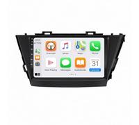 Lettore Auto Touch Screen per Toyota V Plus Prius Alpha LHD RHD 2012-2015 Schermo Touch Portatile Wireless di Backup con Bluetooth Wifi, Controllo Vocale, Aux, Mirror, 8 Nucleo 8G+256G