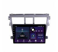 Lettore Auto Touch Screen per Toyota VIOS 2007-2013 Autoradio Portatile Touchscreen con Navigazione Ota, Gps, Mirror Link, Controllo Vocale, 4 Nucleo 1G+32G