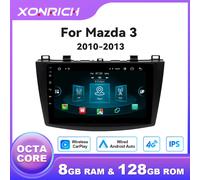 Lettore autoradio CarPlay wireless Android14 da 9 pollici per Mazda 3 BK Maxx Axel 2010-2013 Android Auto 8Core Multimedia GPS 4G Wifi DSP