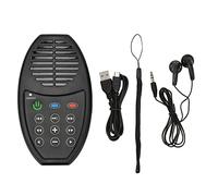 Lettore Biblico Audio, Meditazione Quotidiana Ricarica Solare Lettore Biblico Portatile di Grande Volume Portatile con Luce LED e Memoria 4G e Batteria Ricaricabile (BLACK)