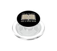 Lettore biblico perso nella Bibbia e buon libro Teologia cristiana PopSockets PopGrip per MagSafe