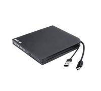 Lettore Blu-ray 3D ultra sottile USB-C esterno 4K UHD, 6X BD-R DL M-Disc DVD+-R Burner per Lenovo Yoga Book Vook C930 730 930 920 940 C630 2018 2019 2 in 1 notebook PC, unità ottica pop-up