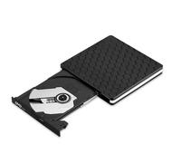 Lettore Blu-ray, CD e DVD esterno, 5 in 1 per Mac OS, Windows 10/8/7 e Linux, portatile per organizzare i file, ampia compatibilità, plug and play,