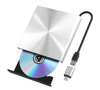 Lettore Blu-ray esterno USB 3.0 Type-C, lettore DVD, CD for PC, laptop, desktop, Windows 10, 11, Mac OS