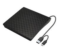 Xlyne 570503 Masterizzatore esterno Blu-ray USB-A, USB-C®, USB 2.0 Nero