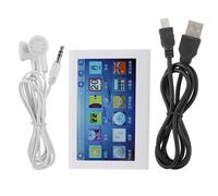 Lettore Bluetooth ultrasottile con chip audio HiFi, lente con angoli arrotondati 5D, schermo FTF ad alta definizione da 4 pollici, compatto e potente