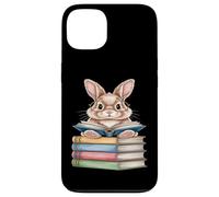 Lettore Bookworm Bunny Custodia per iPhone 13