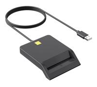 Lettore CAC, lettore di schede USB A CAC militare, lettore di smart card CAC ad accesso comune, compatibile con Windows, Mac OS