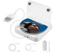 Lettore CD auto con porta USB - lettore CD esterno universale per auto, camion, cavo di prolunga extra USB, compatibile con Android, lettore CD esterno per laptop, PC, TV