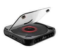 Lettore CD BlackKC-918 con schermo LCD, altoparlante Bluetooth portatile, ripetitore audio per casa e auto