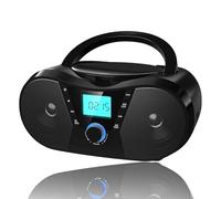 Lettore CD Bluetooth compatibile con radio FM - Audio stereo portatile per la casa!