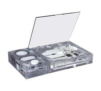 Lettore CD Bluetooth portatile con display a LED, altoparlante retrò full-range, uscita 3,5 mm, batteria ricaricabile integrata per uso domestico o ufficio