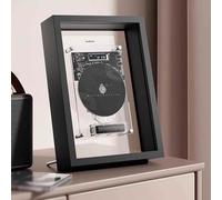 Lettore CD con telecomando, lettore musicale montabile a parete, Bluetooth e uscita AUX da 3,5 mm per casa e ufficio, posizionamento desktop, altoparlanti non inclusi