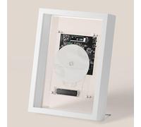Lettore CD da parete con Bluetooth 5.0, telecomando, uscita AUX da 3,5 mm, ideale per la casa o l'ufficio per gli amanti della musica