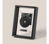 Lettore CD da parete con telecomando, Bluetooth 5.0 e uscita AUX, ideale per decorazione domestica, ufficio o corridoio