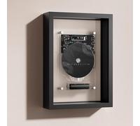 Lettore CD da parete con telecomando, Bluetooth, uscita AUX, ricaricabile, per casa, ufficio, galleria